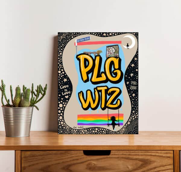 plg wtz plagwitz art print