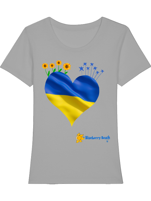 ukraine t-shirt heather gray