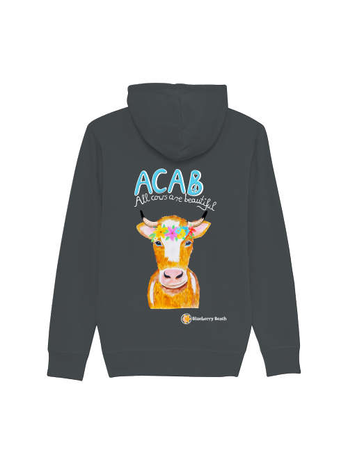 acab all cows are beautiful zipper hoodie