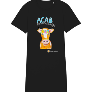 t-shirt dress acab