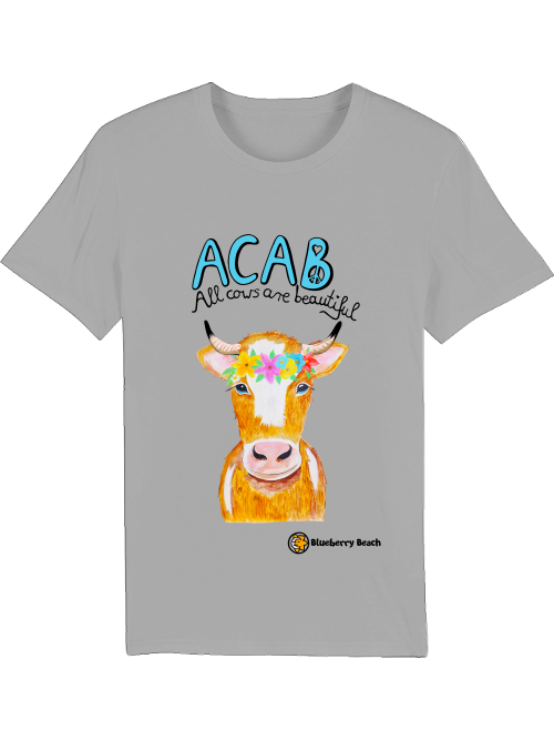 acab all cows are beautiful men t-shirt