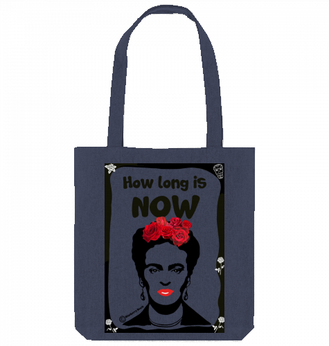 Frida Kahlo recycled tote bag