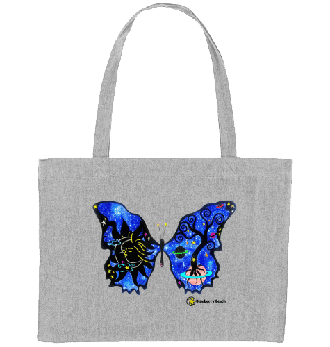 Buddhafly recycled shopping bag