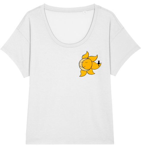 sun and moon organic women t-shirt chiller