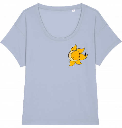 sun and moon organic women t-shirt chiller