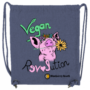 vegan revolution recycled gym bag