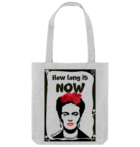 Frida Kahlo recycled tote bag