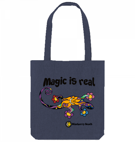 magic is real recycled tote bag