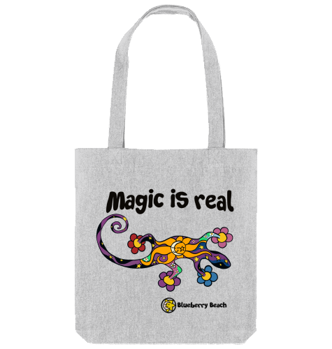 magic is real recycled tote bag