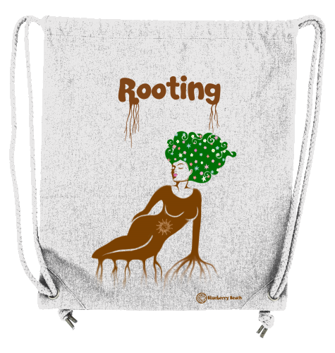 rooting recycled gym bag