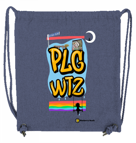 PLGWTZ recycled gym bag