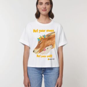 not your milk organic women t-shirt collider