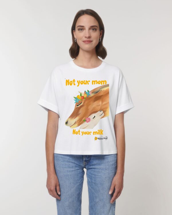not your milk organic women t-shirt collider