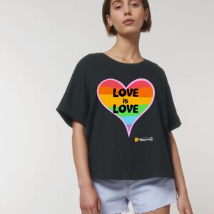 love is love oversized t-shirt