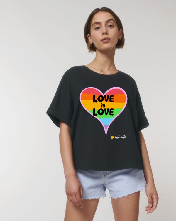 love is love oversized t-shirt