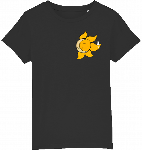 sun and moon organic children t-shirt mini creator