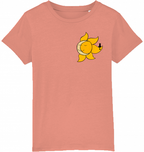 sun and moon organic children t-shirt mini creator