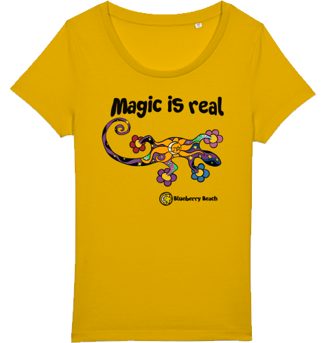 magic is real organic women t-shirt jazzer
