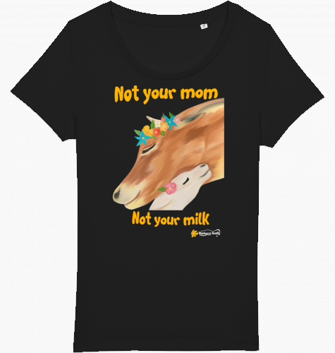 not your milk organic women t-shirt jazzer