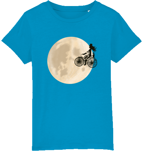 Moonbiker organic children t-shirt mini creator