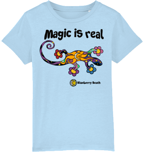 magic is real ghekko organic children T-shirt