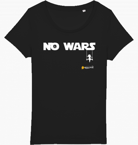 no wars organic women t-shirt jazzer