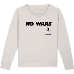 no wars organic women sweatshirt dazzler
