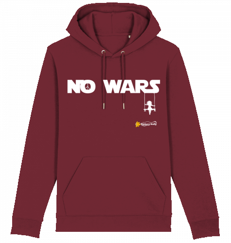 no wars organic hoodie